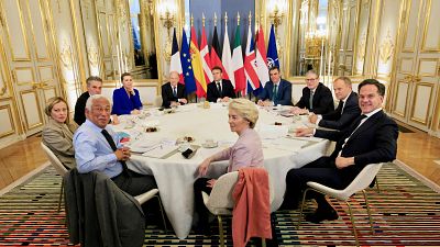 Lderes europeos hablan sobre el papel de la UE en la paz de Ucrania